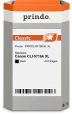 Canon CLI-571bk XL Cartouche Noir compatible équivalent à 0331C001 · Prindo Classic