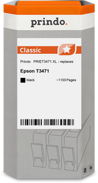 Epson 34 XL Cartouche Noir compatible équivalent à C13T34714010 · Prindo Classic