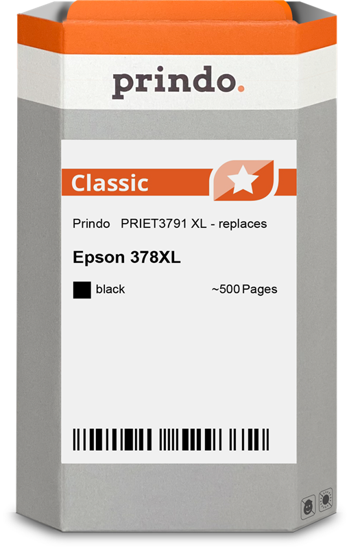 Epson 378XL Cartouche Noir compatible équivalent à C13T37914010 · Prindo Classic