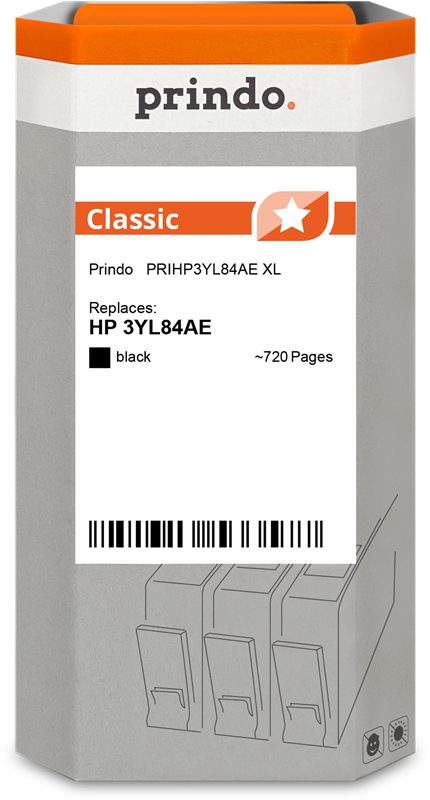 HP 912 XL Cartouche Noir compatible équivalent à 3YL84AE · Prindo Classic
