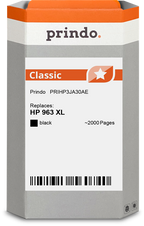 HP 963 XL Cartouche Noir compatible équivalent à 3JA30AE · Prindo Classic