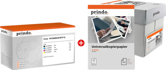 Prindo Classic XL Noir(e) / Cyan / Magenta / Jaune / Blanc Value Pack - Consommable imprimante