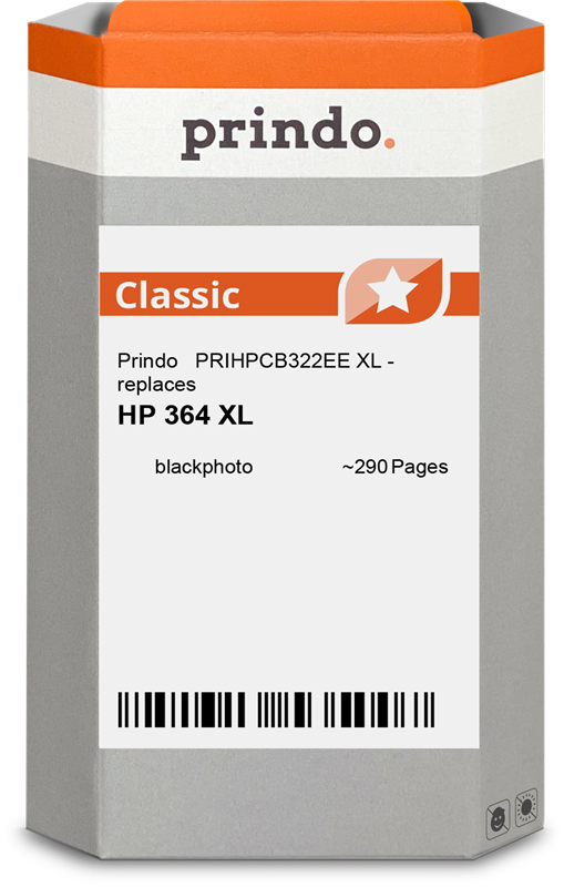 HP 364 Cartouche Noir Photo compatible équivalent à CB317EE · Prindo Classic