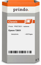 Epson 26 XL Cartouche Noir Photo compatible équivalent à C13T26314010 · Prindo Classic