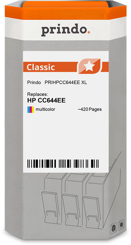 HP 300 Cartouche Tricolore compatible équivalent à CC643EE · Prindo Classic