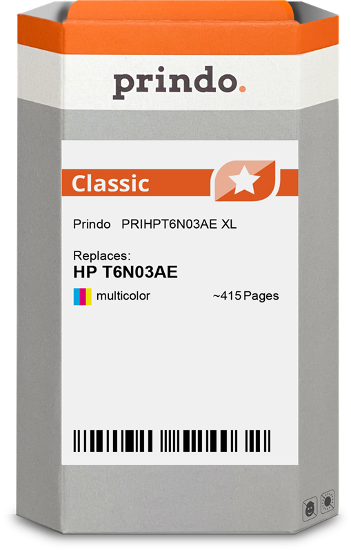 HP 303 XL Cartouche Tricolore compatible équivalent à T6N03AE · Prindo Classic