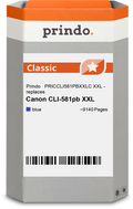 Canon CLI-581pb XXL Cartouche Bleu compatible équivalent à 1999C001 · Prindo Classic