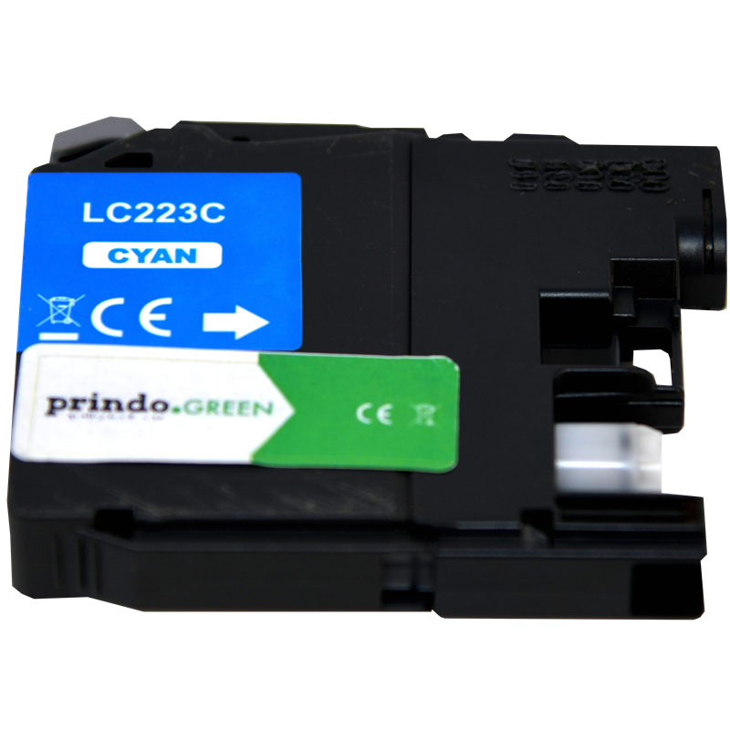 Brother LC223C Cartouche Cyan remanufacturé · Prindo Green