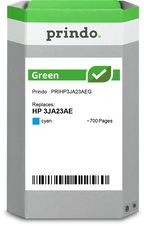 HP 963 Cartouche Cyan remanufacturé équivalent à 3JA23AE · Prindo Green
