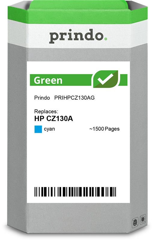 HP 711 Cartouche Cyan remanufacturé équivalent à CZ130A · Prindo Green