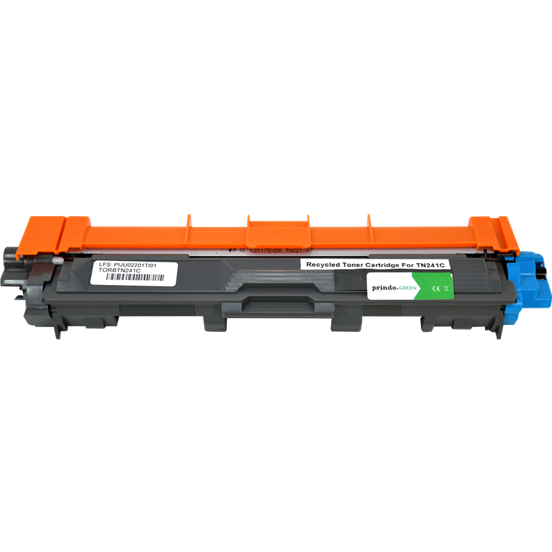 Brother TN-241C Toner Cyan remanufacturé · Prindo Green