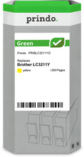 Brother LC3211Y Cartouche Jaune remanufacturé · Prindo Green