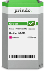 Brother LC223M Cartouche Magenta remanufacturé · Prindo Green