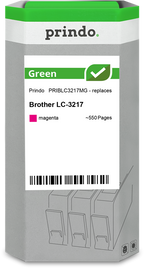 Brother LC3217M Cartouche Magenta remanufacturé · Prindo Green