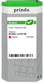 Brother LC3211M Cartouche Magenta remanufacturé · Prindo Green