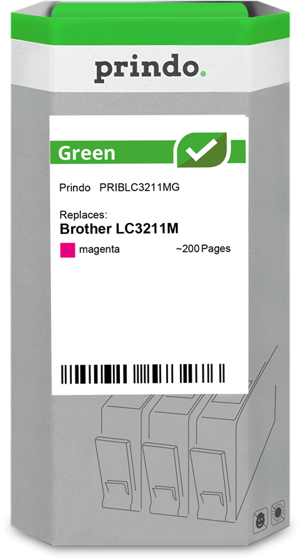 Brother LC3211M Cartouche Magenta remanufacturé · Prindo Green