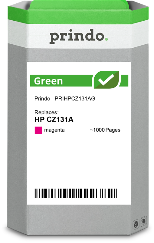 HP 711 Cartouche Magenta remanufacturé équivalent à CZ131A · Prindo Green
