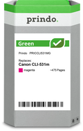Canon CLI-531m Cartouche Magenta remanufacturé équivalent à 6120C001 · Prindo Green