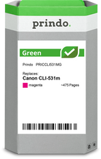 Canon CLI-531m Cartouche Magenta remanufacturé équivalent à 6120C001 · Prindo Green