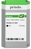 Brother LC223BK Cartouche Noir remanufacturé · Prindo Green