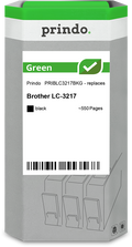 Brother LC3217BK Cartouche Noir remanufacturé · Prindo Green
