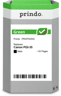 Canon PGI-35 Cartouche Noir remanufacturé équivalent à 1509B001 · Prindo Green