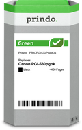 Canon PGI-530pgbk Cartouche Noir remanufacturé équivalent à 6117C001 · Prindo Green