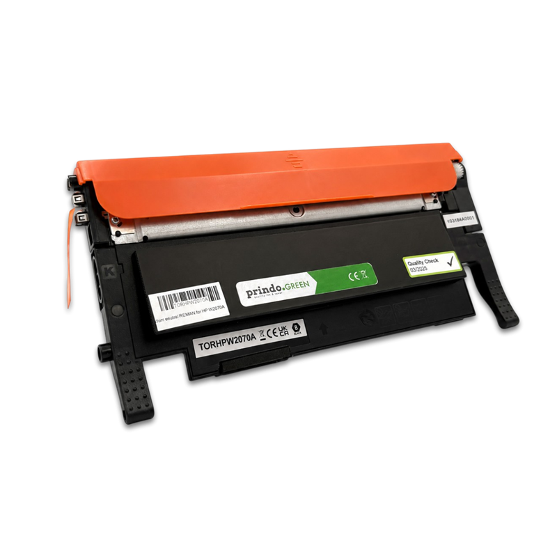 HP 117A Toner Noir remanufacturé équivalent à W2070A · Prindo Green