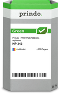 HP 343 Cartouche Tricolore remanufacturé équivalent à C8766EE · Prindo Green