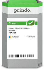 HP CB337EE Cartouche Tricolore remanufacturé · Prindo Green