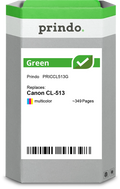 Canon CL-513 Cartouche Tricolore remanufacturé équivalent à 2971B001 · Prindo Green