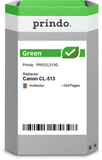 Canon CL-513 Cartouche Tricolore remanufacturé équivalent à 2971B001 · Prindo Green