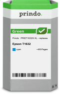 Epson 16 XL Cartouche Cyan remanufacturé équivalent à C13T16324012 · Prindo Green
