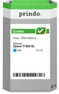 Epson T1302 XL Cartouche Cyan remanufacturé équivalent à C13T13024012 · Prindo Green