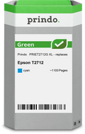 Epson 27 XL Cartouche Cyan remanufacturé équivalent à C13T27124012 · Prindo Green