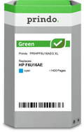 HP 953 XL Cartouche Cyan remanufacturé équivalent à F6U16AE · Prindo Green
