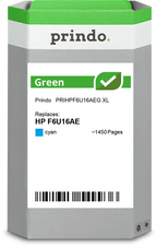 HP 953 XL Cartouche Cyan remanufacturé équivalent à F6U16AE · Prindo Green