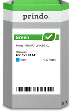 HP 912 XL Cartouche Cyan remanufacturé équivalent à 3YL81AE · Prindo Green