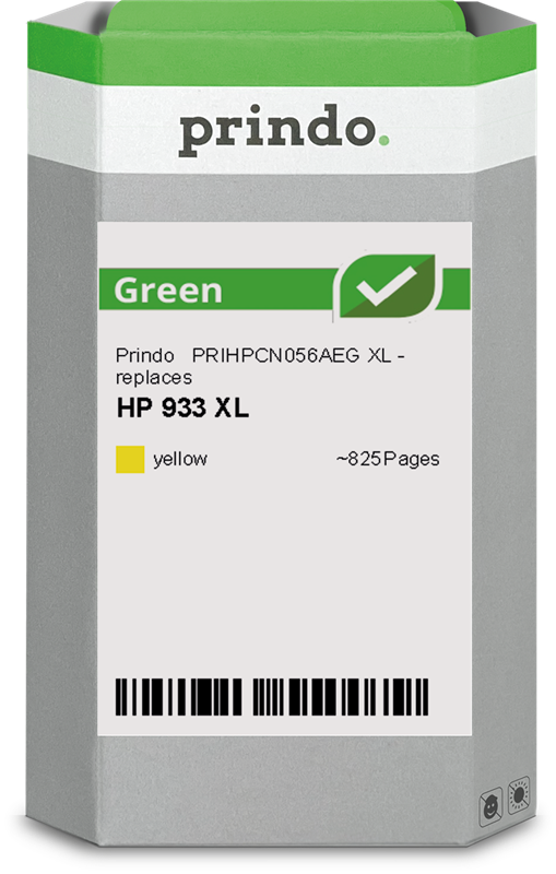 HP CN056AE Cartouche Jaune remanufacturé · Prindo Green