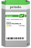 Canon PGI-2500y XL Cartouche Jaune remanufacturé équivalent à 9267B001 · Prindo Green