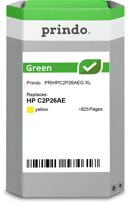 HP 935 XL Cartouche Jaune remanufacturé équivalent à C2P26AE · Prindo Green