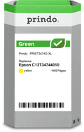 Epson 34 XL Cartouche Jaune remanufacturé équivalent à C13T34744010 · Prindo Green