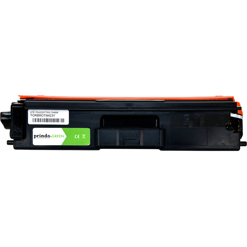 Brother TN-423Y Toner Jaune remanufacturé · Prindo Green