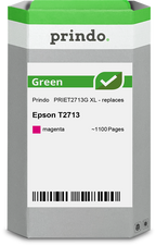 Epson 27 XL Cartouche Magenta remanufacturé équivalent à C13T27134010 · Prindo Green
