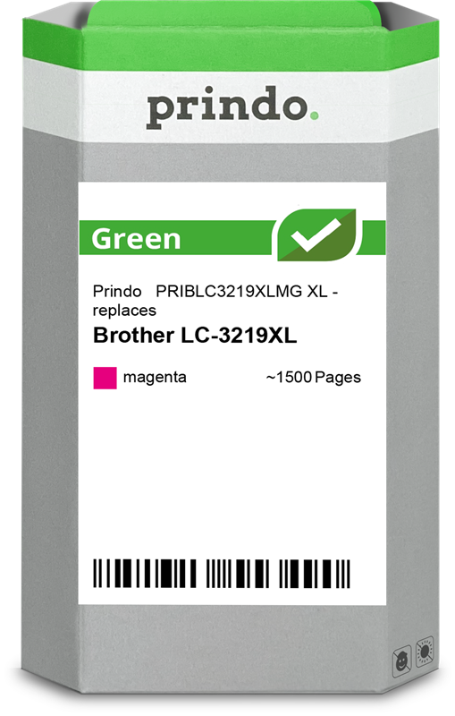Brother LC3219XLM Cartouche Magenta remanufacturé · Prindo Green