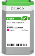 Brother LC225XLM Cartouche Magenta remanufacturé · Prindo Green