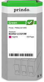 Brother LC3213M Cartouche Magenta remanufacturé · Prindo Green