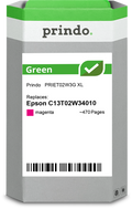 Epson 502XL Cartouche Magenta remanufacturé équivalent à C13T02W34010 · Prindo Green