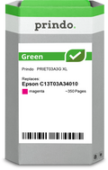 Epson 603XL Cartouche Magenta remanufacturé équivalent à C13T03A34010 · Prindo Green