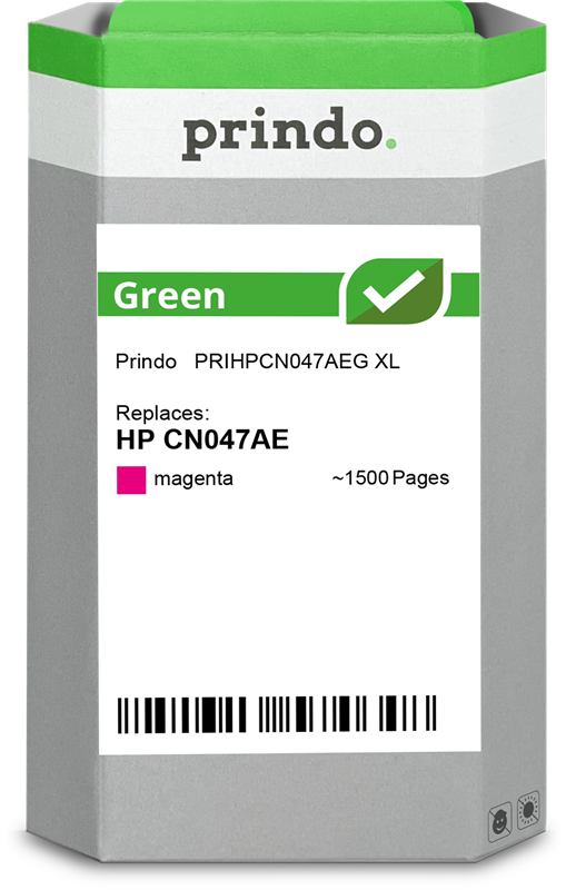 HP 951 Cartouche Magenta remanufacturé équivalent à CN051AE · Prindo Green